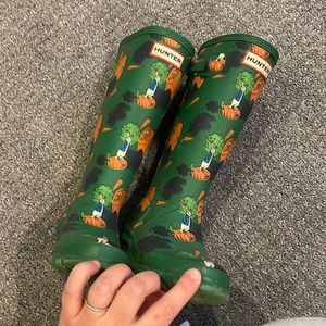 Hunter rain boots